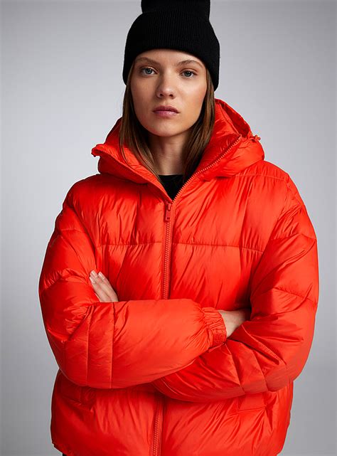 hood lightweight puffer jacket twik women s quilted and down coats fall winter 2019 simons