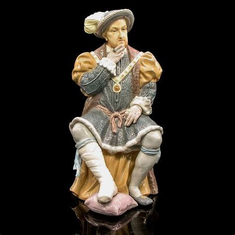King Henry Vlll 01001384 Lladro Porcelain Figurine Sold At Auction On