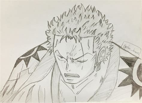 My Zoro Drawing Ronepiece