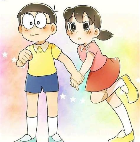 nobita loves shizuka nobita kiss shizuka doremon cartoon doraemon doraemon cartoon