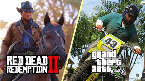 Why Gta V Is Better Than Rdr 2 Grand Theft Auto 5 Vs Red Dead