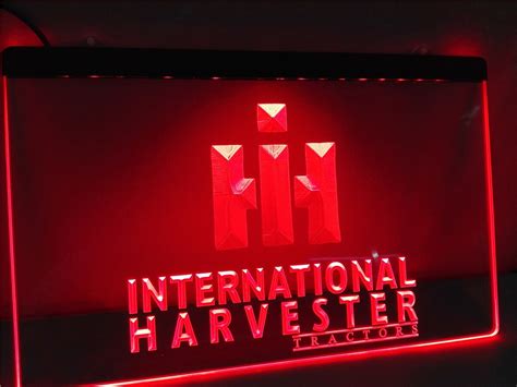 За окном красок достаточно, а добавить их в дом поможем мы! LG133 International Harvester Tractor LED Neon Light Sign ...