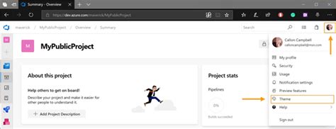 Azure Devops Rolls Out A Dark Theme Preview The Flying Maverick