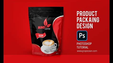 Creative Product Packaging Design Photoshop Tutorial Youtube