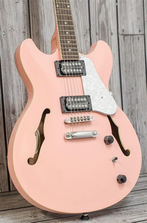 Ibanez As63 Crp Coral Pink Guitars Electric Guitars Pink Guitar