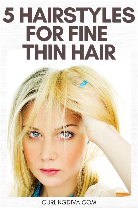 5 Hairstyles For Fine Thin Hair In 2020 Thin Fine Hair Hair Styles