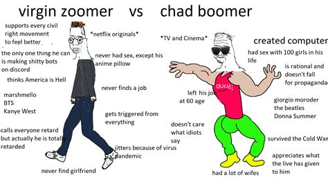 So Yeah I Made My First Virgin Vs Chad Meme Thats All Subscribe To