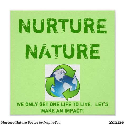 Nurture Nature Poster Magnets