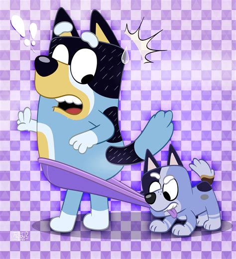 A Parody Featuring Bandit And Socks Bluey