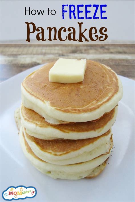 How To Freeze Pancakes Recipe Freeze Pancakes Homemade Breakfast
