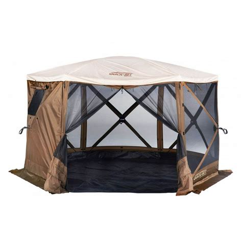 Sky Camper Screen Shelter 6 Side Screen Roof W Floor And Rain Fly