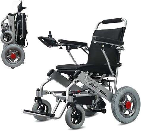 wheel hy fauteuil roulant Électrique léger pliable avec batterie li ion 20ah idÉal pour