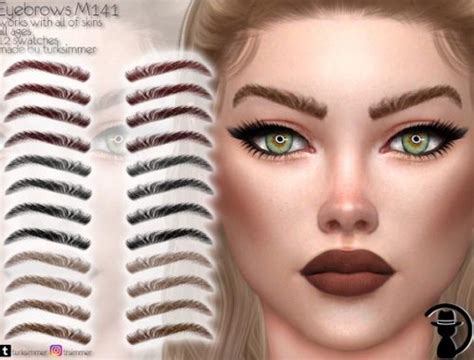 Eyebrows N114 The Sims 4 Catalog
