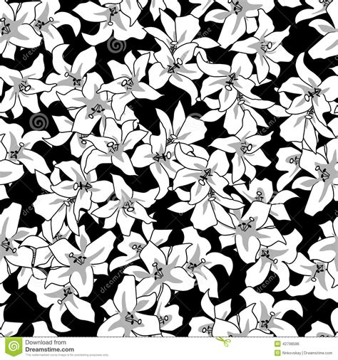 Black floral pattern simple clean simple minimalist. Download Black And White Floral Pattern Wallpaper Gallery
