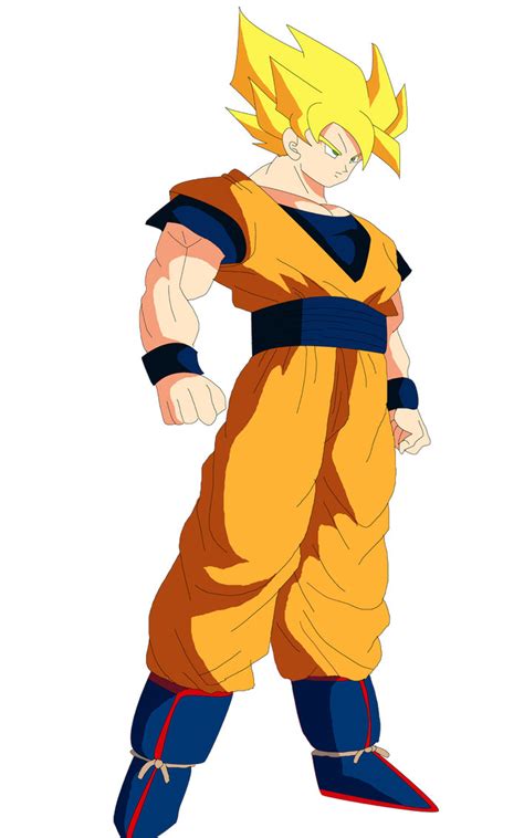 Image Son Goku Super Saiyan By Pikadav 1  Dragon Ball Wiki