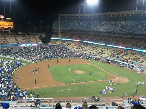 Dodger Stadium Section 19rs Row G Seat 22 Los Angeles Dodgers Shared