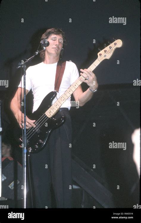 Singer Songwriter And Bassist Roger Waters Best Known As The Bass