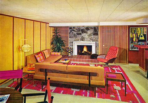 Modern Interiors Home Design Decor 1960s Living Room Lounge Room Design