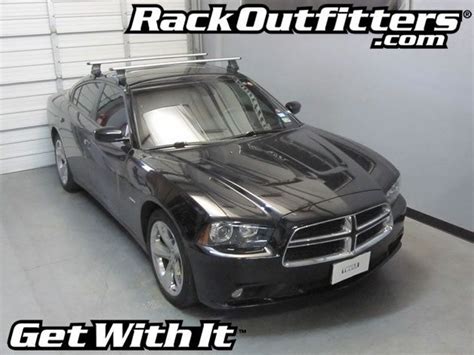 Rack Outfitters Dodge Charger Thule Rapid Traverse Silver Aeroblade