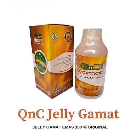 Jual Qnc Jelly Gamat Gamat Emas Original Di Lapak Toko Acep Herbal