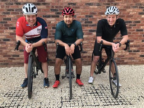 Three Dads Train At Dawn For Hope House Cycle Challenge Oswestry Life