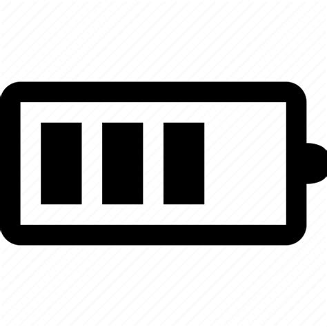 Battery Simple Icon Download On Iconfinder On Iconfinder
