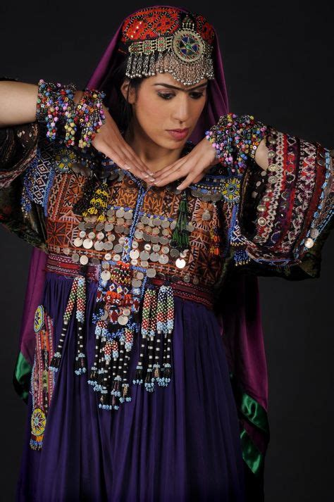 rana gorgani in traditional pashtun clothes worn at her afghan dance performances costume