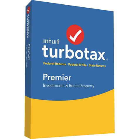 Customer Reviews Intuit Turbotax Premier Federal E File State