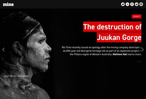 The Destruction Of Juukan Gorge Mine Magazine Yearbook 2020