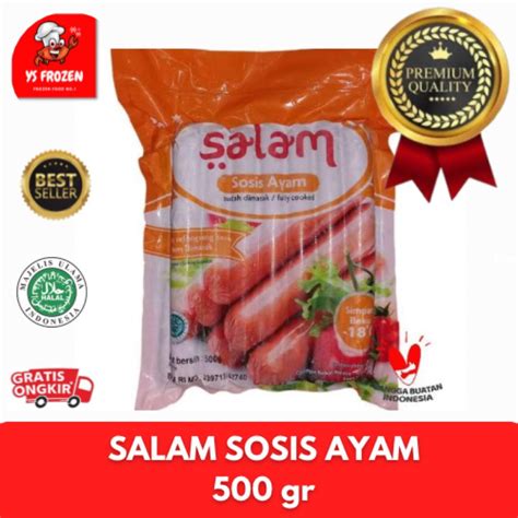 Jual Salam Sosis Ayam 500gr Ys Frozen Food Palembang Frozen Food
