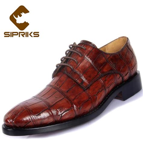 Sipriks Luxury Italian Bespoke Goodyear Welted Dress Shoes For Men