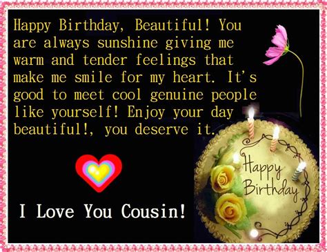 Happy Birthday Big Cousin Quotes Happy Birthday Cousin Quotes And