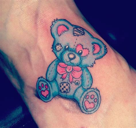 Cute Teddy Bear Tattoo Flash Creativefan