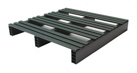 Grainger Approved 2 Way Stackable Recycled Pvc Pallet 30 Inl X 30 Inw