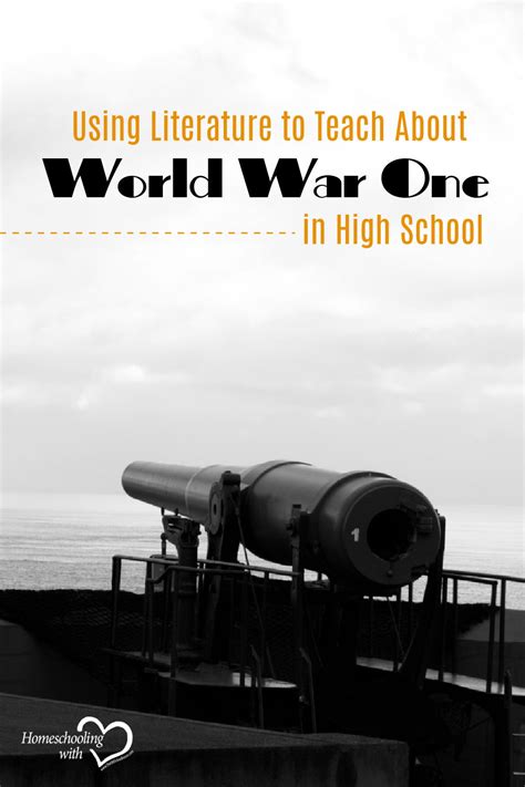 Using Literature to Teach About World War One in High School