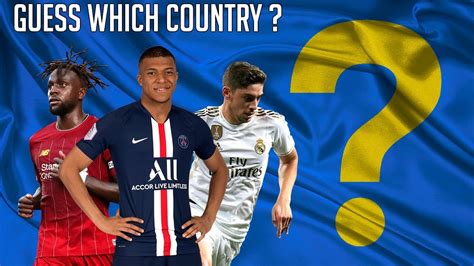 Guess which country the player is playing for? | ⚽️ FOOTBALL QUIZ ⚽️