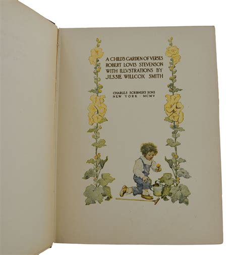 A Childs Garden Of Verses Robert Louis Stevenson Jessie Willcox