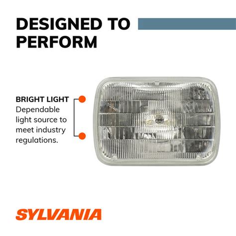 Sylvania H6054 Basic Sealed Beam Headlight 1 Pack