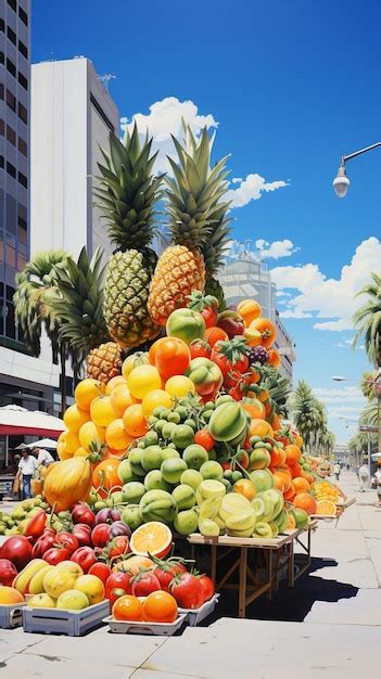 Premium Ai Image There Are Many Different Types Of Fruits And