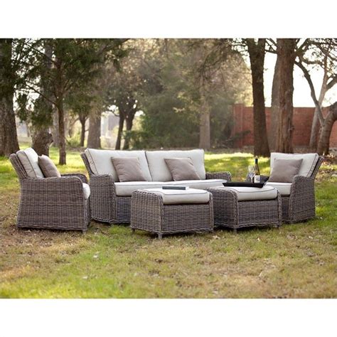 When it comes to outdoor living, sam's has everything you need to turn your backyard into your family's favorite gathering place. Southern Enterprises Avadi 5 Piece Outdoor Set in Gray and ...
