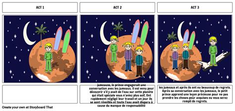 Le Petit Prince Storyboard By 5d890d91