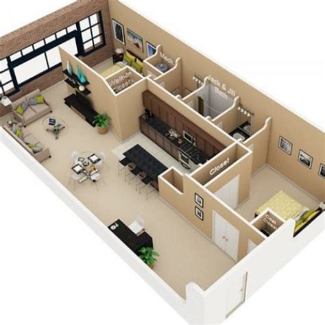 1200 Sq Ft House Plans 3d 2 Floor Yoahm Inspiration