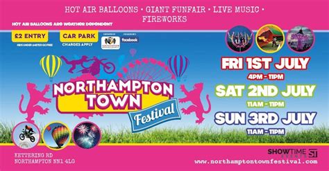 Northampton Town Festival 2022 The Racecourse Northampton 1 July