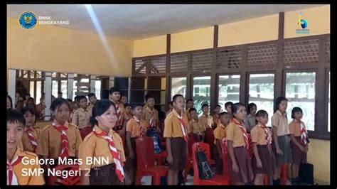 Menggelorakan Mars Bnn Dalam Rangka Mpls Di Smp Negeri 2 Teriak Youtube