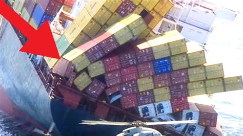 9 Biggest Cargo Ship Accidents Youtube