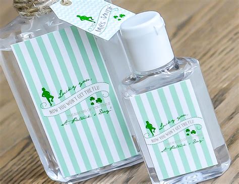 See sticker size, shape and adhesive options. Ruff Draft: Making Lucky You Hand Sanitizer Printable ...