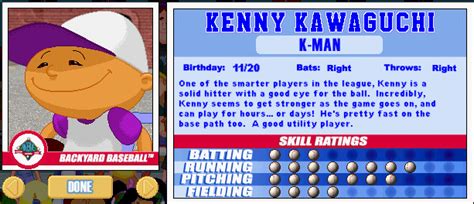 He is the only character with a wheelchair. Play Backyard Baseball - House of Things Wallpaper