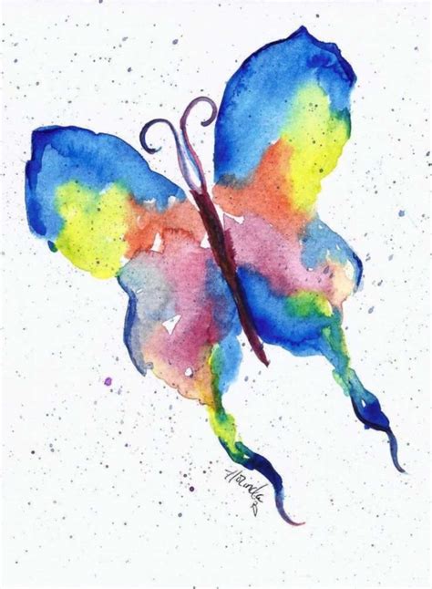 Easy Watercolor Paintings To Copy For Beginners Warehouse Of Ideas