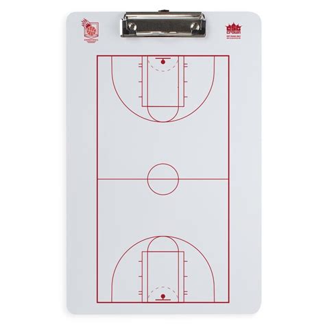 Dry Erase Basketball Coaching Clipboard Scoa 401