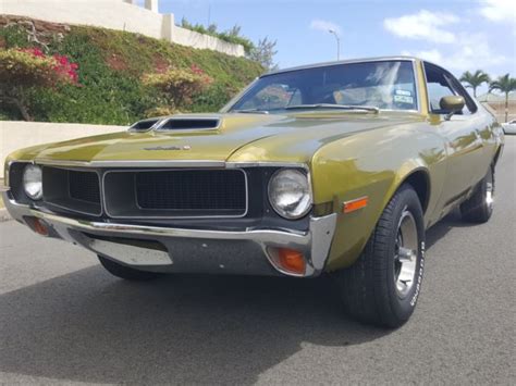 1970 was the third and final year of the first generation of amc's pony car, the javelin. 1970 AMC JAVELIN SST MARK DONAHUE